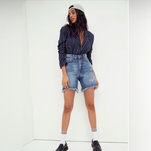 Lee High Rise Dad Shorts